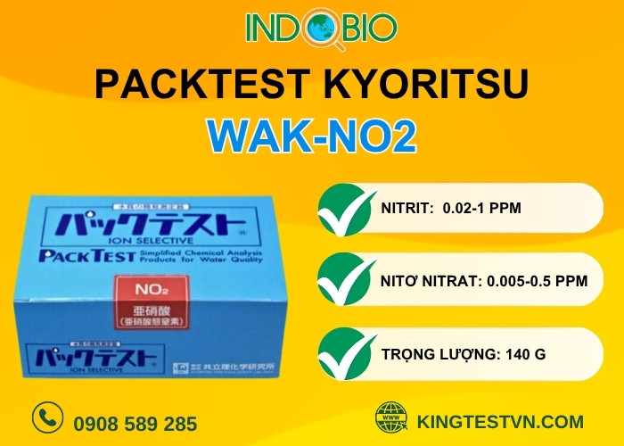 Tổng quan bộ test nitrite WAK-NO2